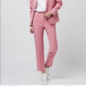 TOPSHOP pink dress pants